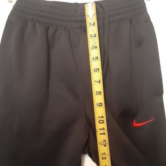 Nike Pants Medium Adult Black Dri Fit Athletic Straight Leg Swoosh Mens M - Picture 8 of 9